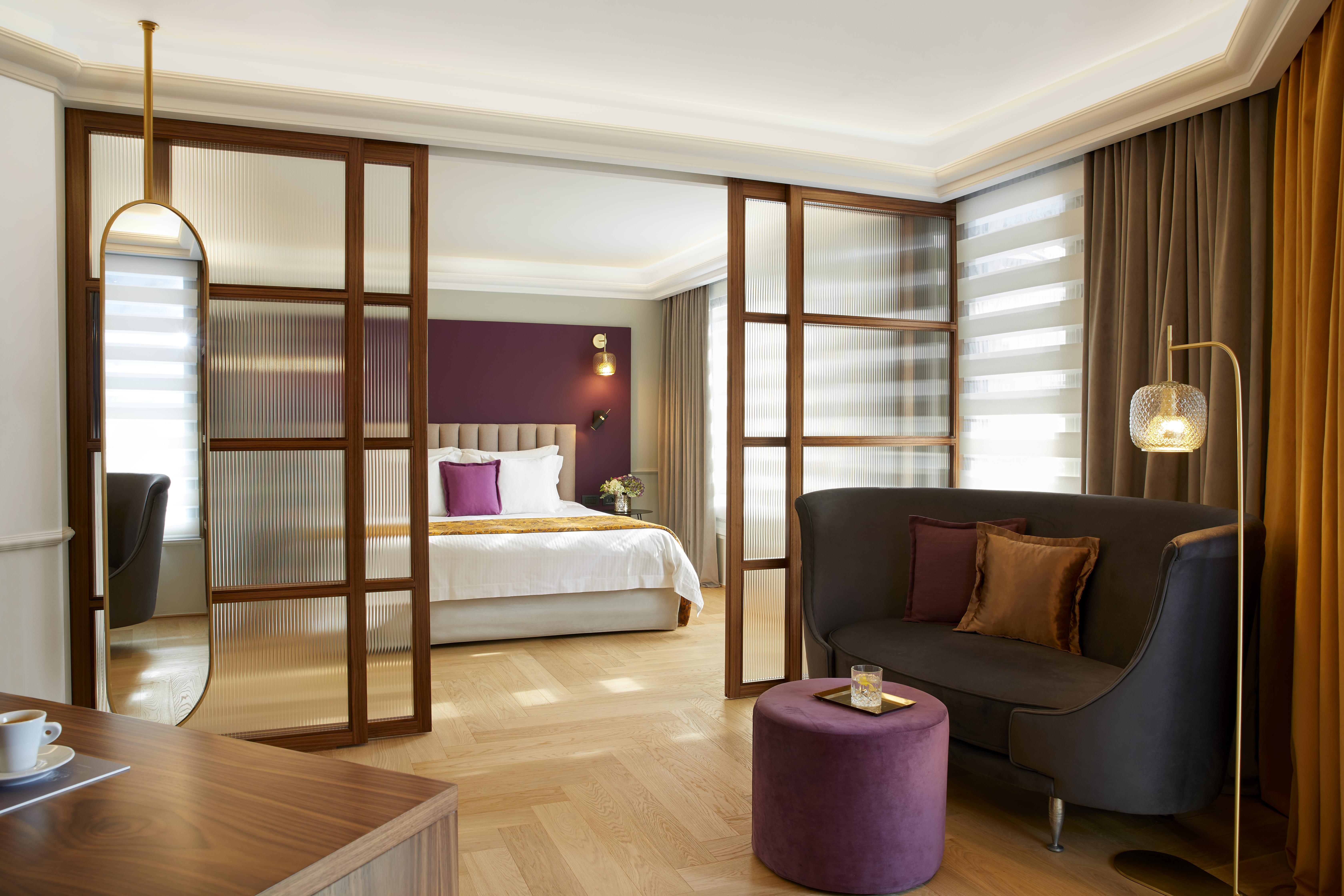 The Excelsior - Small Luxury Hotels Of The World Tesalonika Bagian luar foto A suite at the hotel